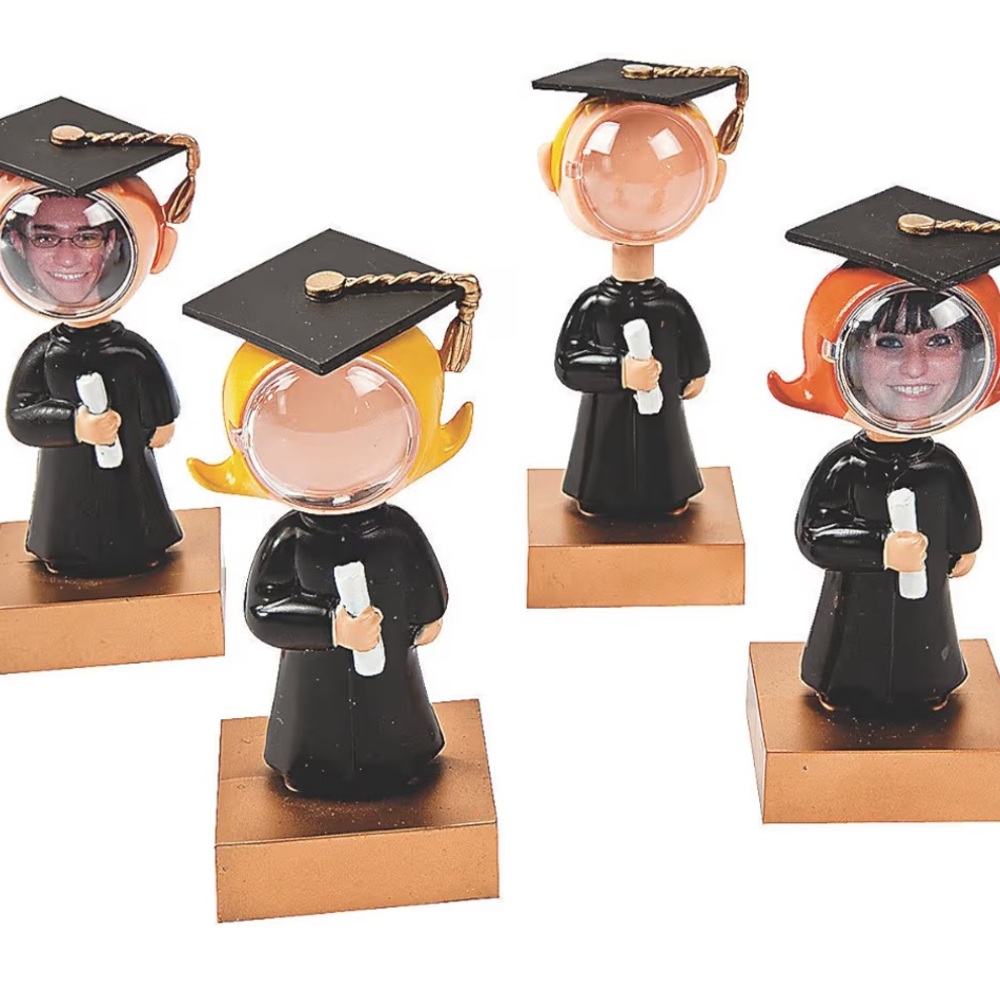 Bobblehead Graduation Picture Frames, Set of 12 - New